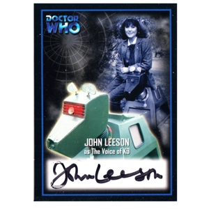 Doctor Who John Leeson ..