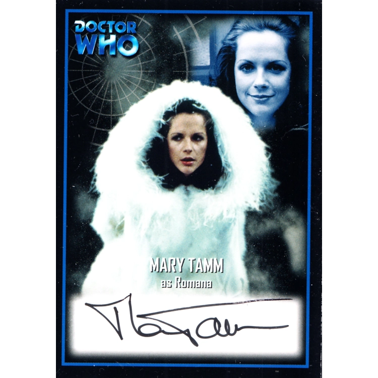 Mary Tamm Signed Romana..