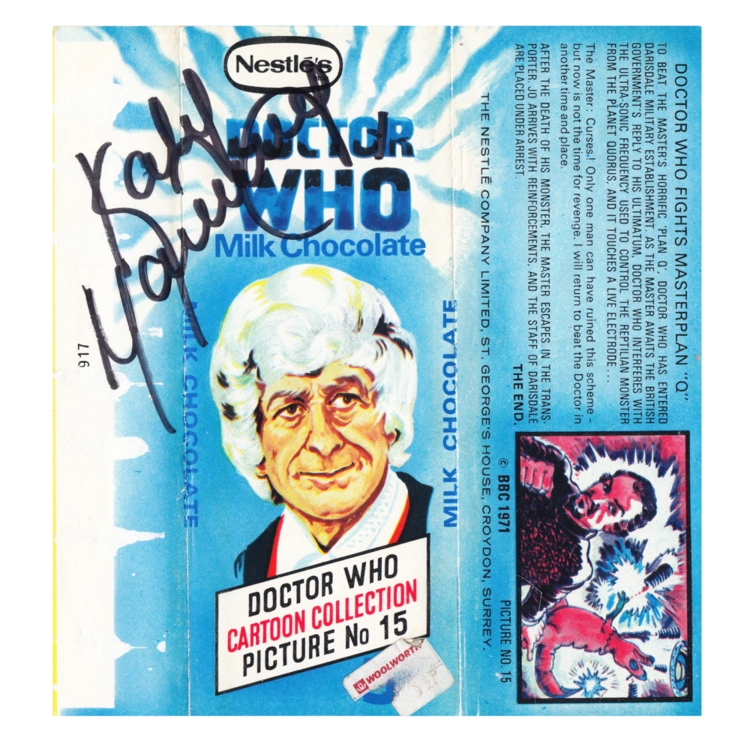 Nestle Doctor Who Milk Choco..