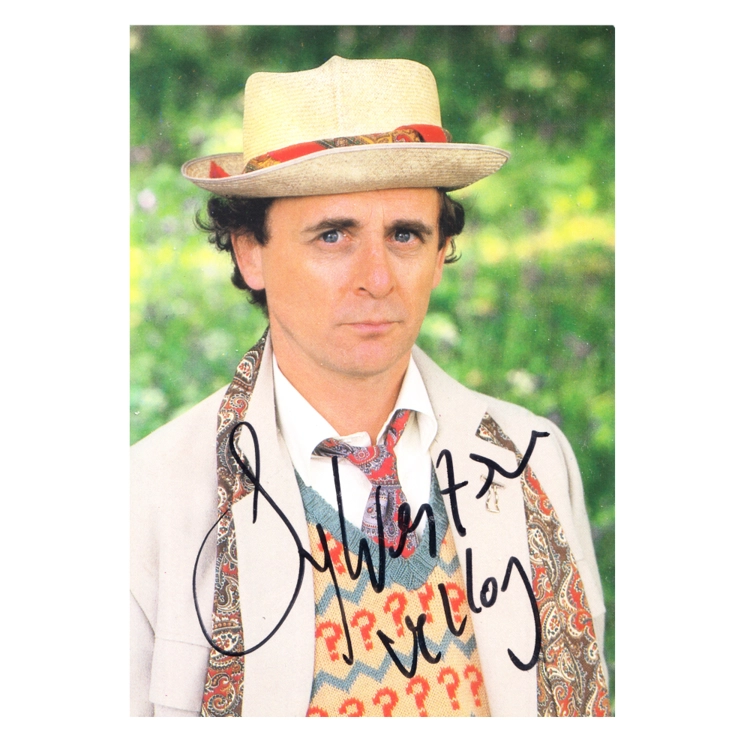 Sylvester McCoy Signed ..