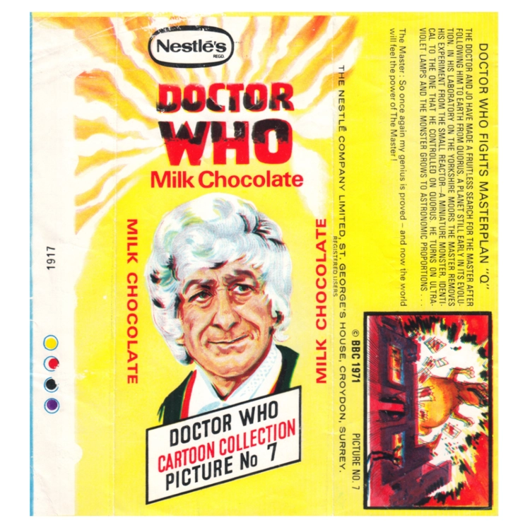 Nestle Doctor Who Milk Choco..