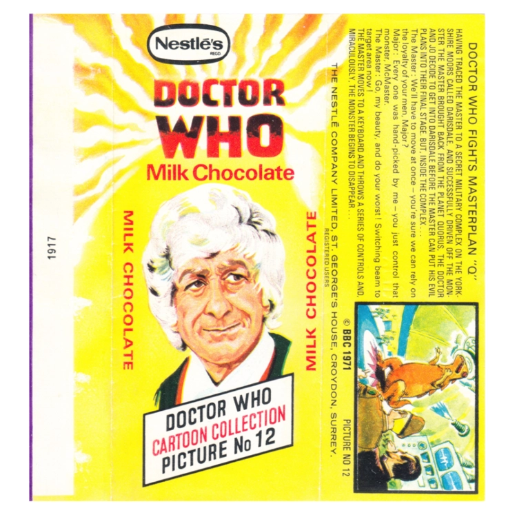 Nestle Doctor Who Milk Choco..