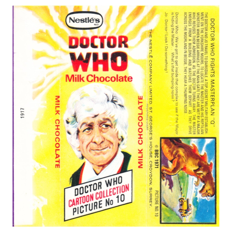 Nestle Doctor Who Milk Choco..