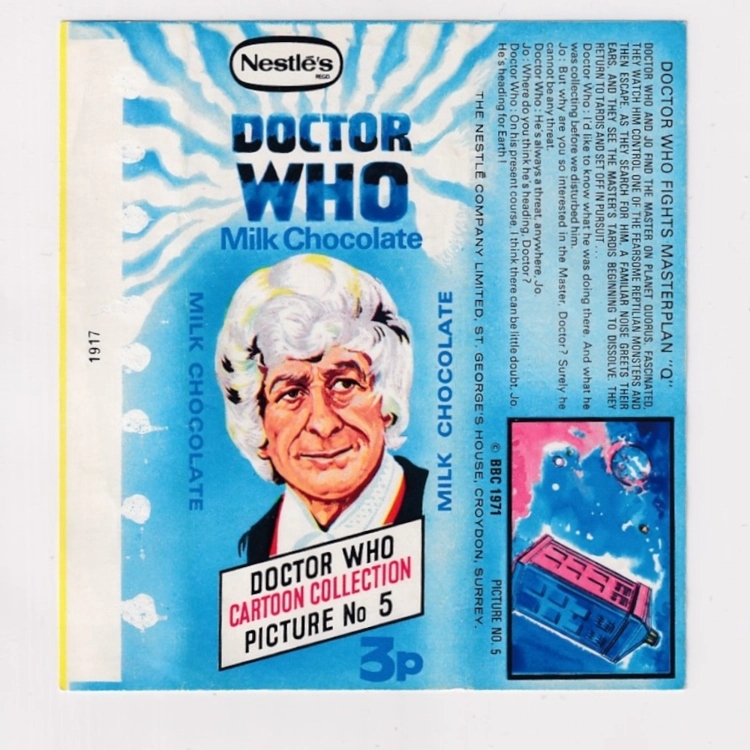 Nestlé Doctor Who Milk Choco..