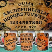 Ouija Board, Board Game Mug Spirit Witch Ghost Halloween Gift