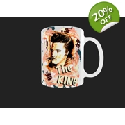 Hard Rock Cafe Elvis Presley 11oz Coffee Mug - Rock 'n' Roll Royalty