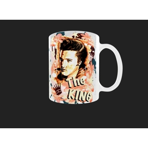 Hard Rock Cafe Elvis Presley 11oz Coffee Mug - Rock 'n' Ro..