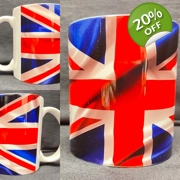 Union Jack Flag Coffee Mug - Sip in British Style