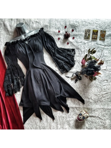 Bride of Hades Dress Black
