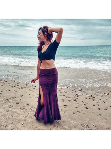 Purple Mermaid Maxi Ski..