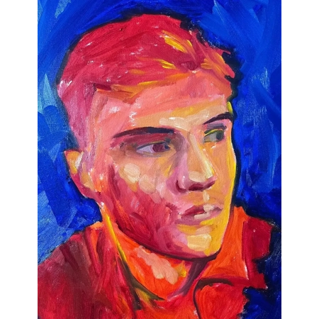 Abstract colour portraits