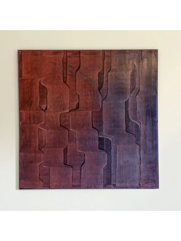 Doublethink. 92 x 92 cm