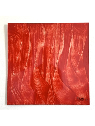 Red Wave. 57 x 75cm