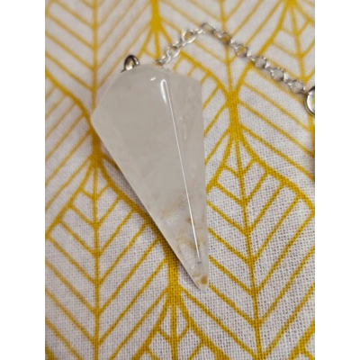 Clear Quartz with Tree of Life Clear Quartz with Tree of Life