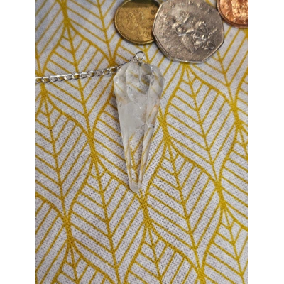 Clear Quartz Pendulum Clear Quartz Pendulum