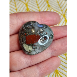 Bloodstone Puff Heart