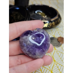 Amethyst Heart (40 mm)