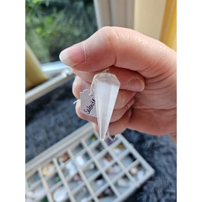 Selenite Pendulum
