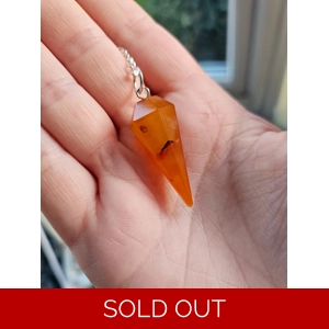 Carnelian Pendulum