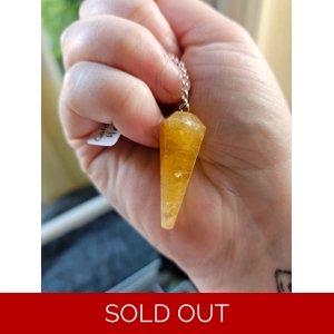 Golden Healer Pendulum