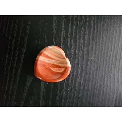 Red Jasper Worry Stone