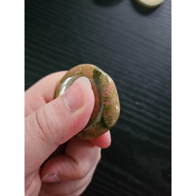 Unakite tumbstone Unakite tumbstone
