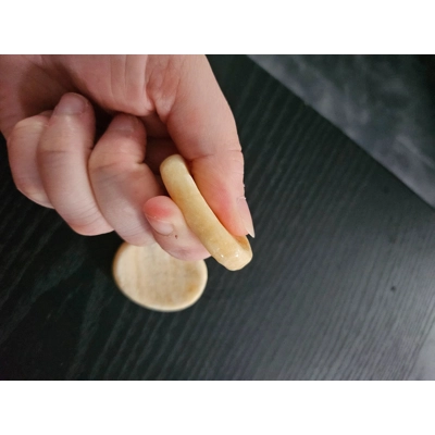 Orange Calcite Thumbstone Orange Calcite Thumbstone