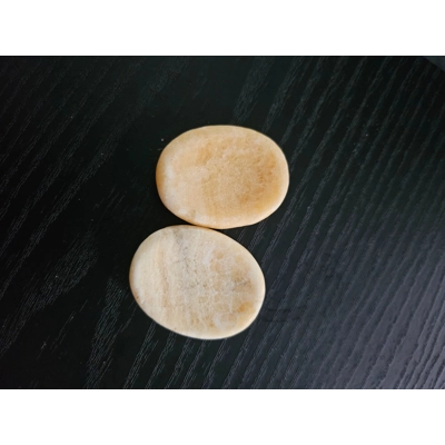 Orange Calcite Thumbstone Orange Calcite Thumbstone