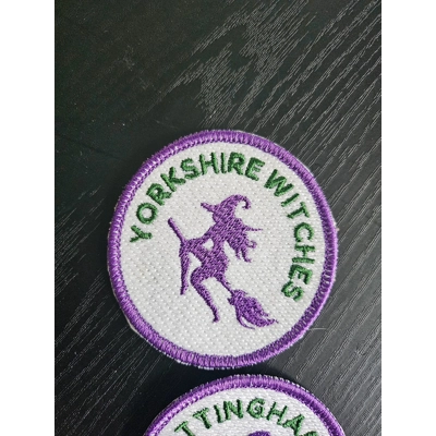 Iron-on Witch Badge (custom) Iron-on Witch Badge (custom)