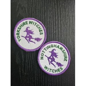Iron-on Witch Badge (cu..