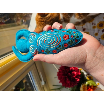 Bright Teal/Blue Goddess