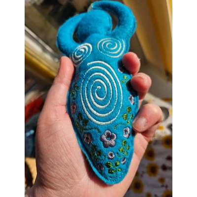 Bright Teal/Blue Goddess