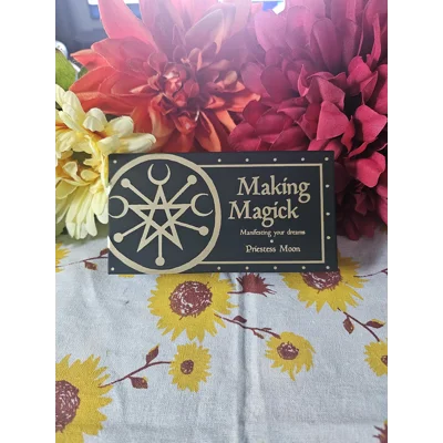 Making Magick Mini Cards – Priestess Moon