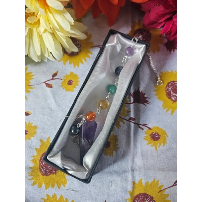 Amethyst Chakra Pendulum Amethyst Chakra Pendulum