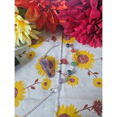 Amethyst Chakra Pendulum Amethyst Chakra Pendulum