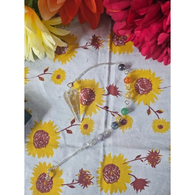 Quartz Chakra Pendulum Quartz Chakra Pendulum