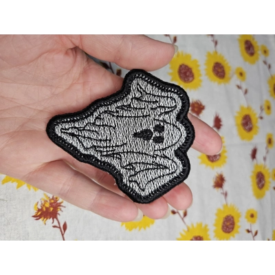 Ghost Iron-on Badge Ghost Iron-on Badge