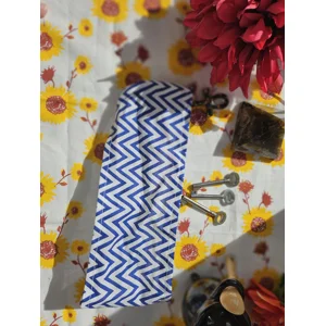 Blue Zig-Zag