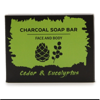 Eucalyptus & Cedarwood Charcoal Soap Bar Eucalyptus & Cedarwood Charcoal Soap Bar