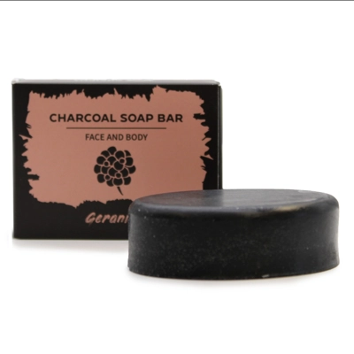 Geranium Charcoal Soap Bar Geranium Charcoal Soap Bar