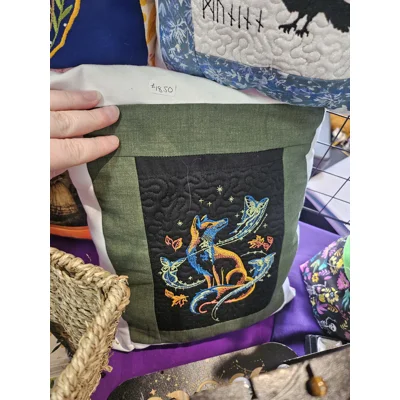 Fox spirit cushion