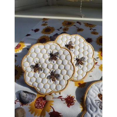 Honey Bee Coaster