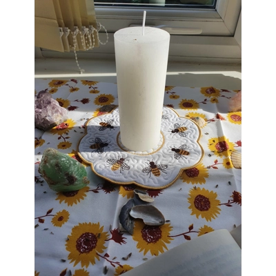 Bee Candle Mat