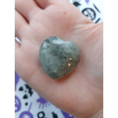 Labradorite Heart (30 mm)