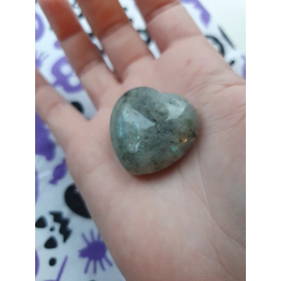 Labradorite Heart (30 mm)