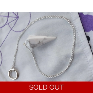 Howlite Pendulum
