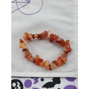 Carnelian Chip Bracelet