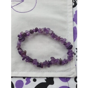 Amethyst Chip Bracelet