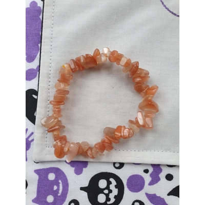 Sunstone Chip Bracelet