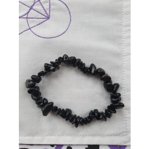 Black Obsidian Chip Bra..